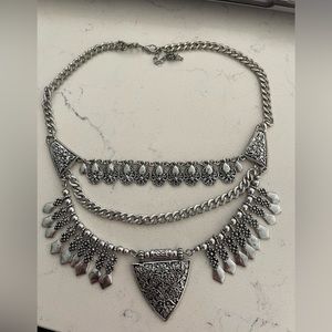 Beautiful silver necklace